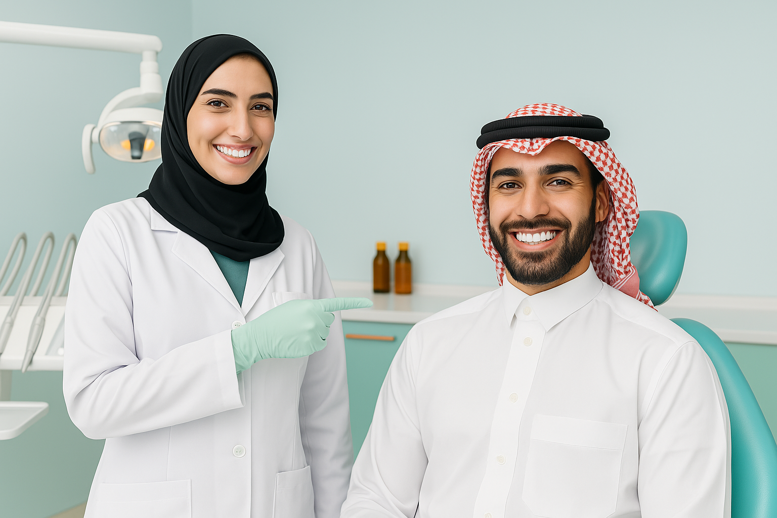 The clinic presentation image.